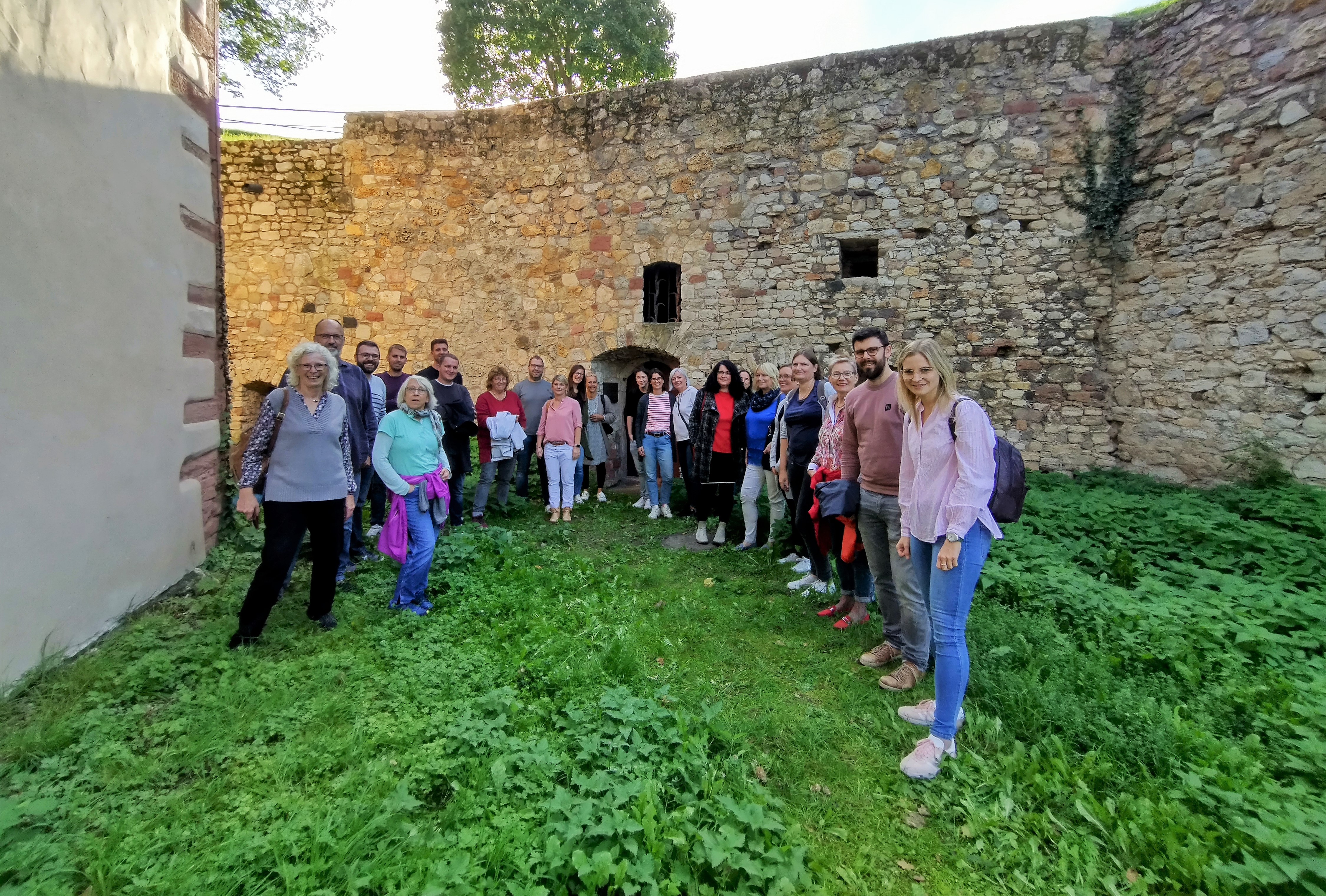 HP2022 Kollegiumsausflug Rüsselsheim Gruppenfoto