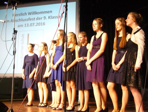 2016 Verabschiedung Chor